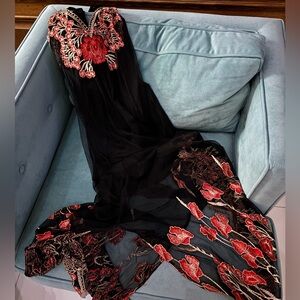 Alice + Olivia Embroidered Dress